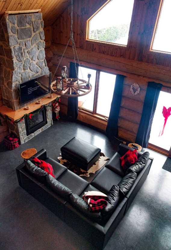 Living room at Jadanie chalet